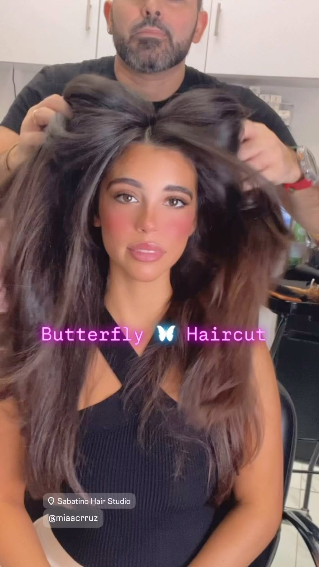 Post 8 by SABATINO | HAIR ARTIST | SALON 💎 on Instagram (video)