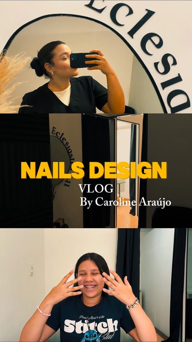 Post 2 by Caroline Araujo | NAIL DESIGNER - Diadema Centro • SP on Instagram (video)