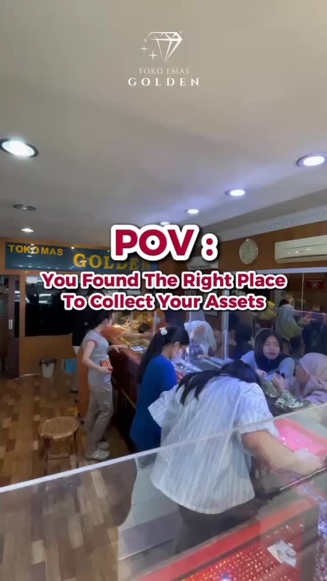 Post 6 by Toko Emas Golden Palembang on Instagram (video)
