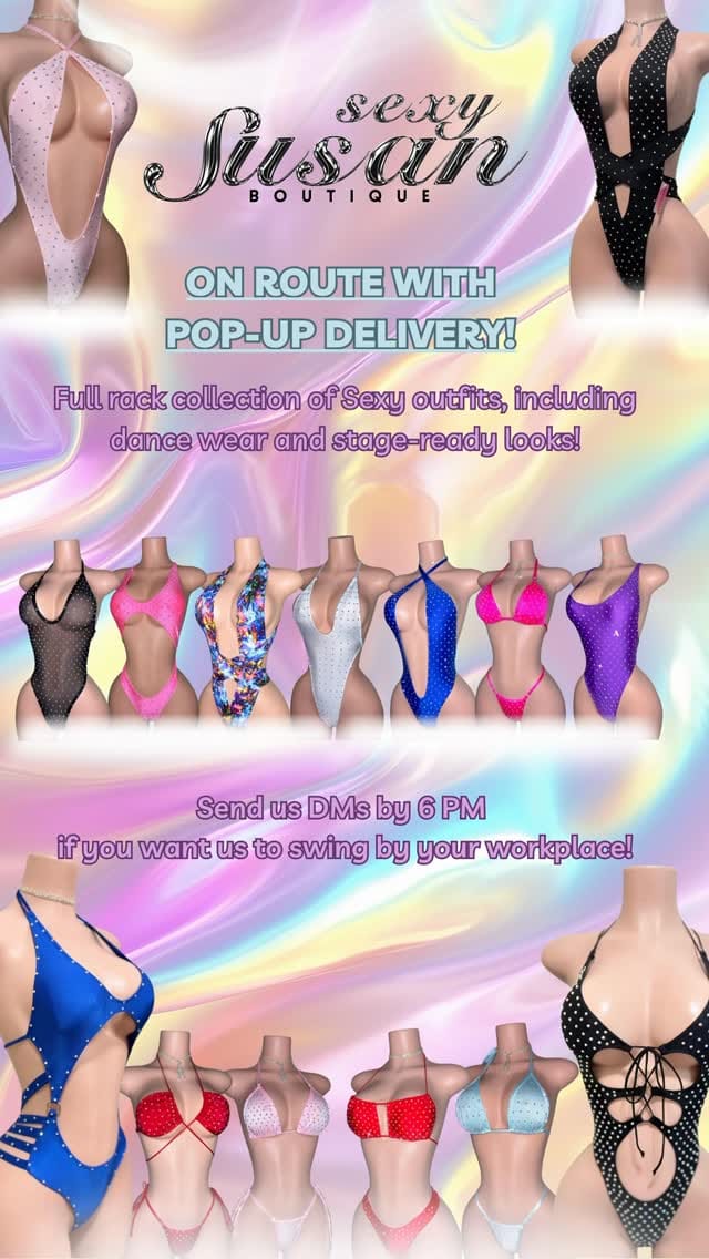 Post 10 by SEXYSUSAN EXOTIC DANCEWEAR on Instagram (video)