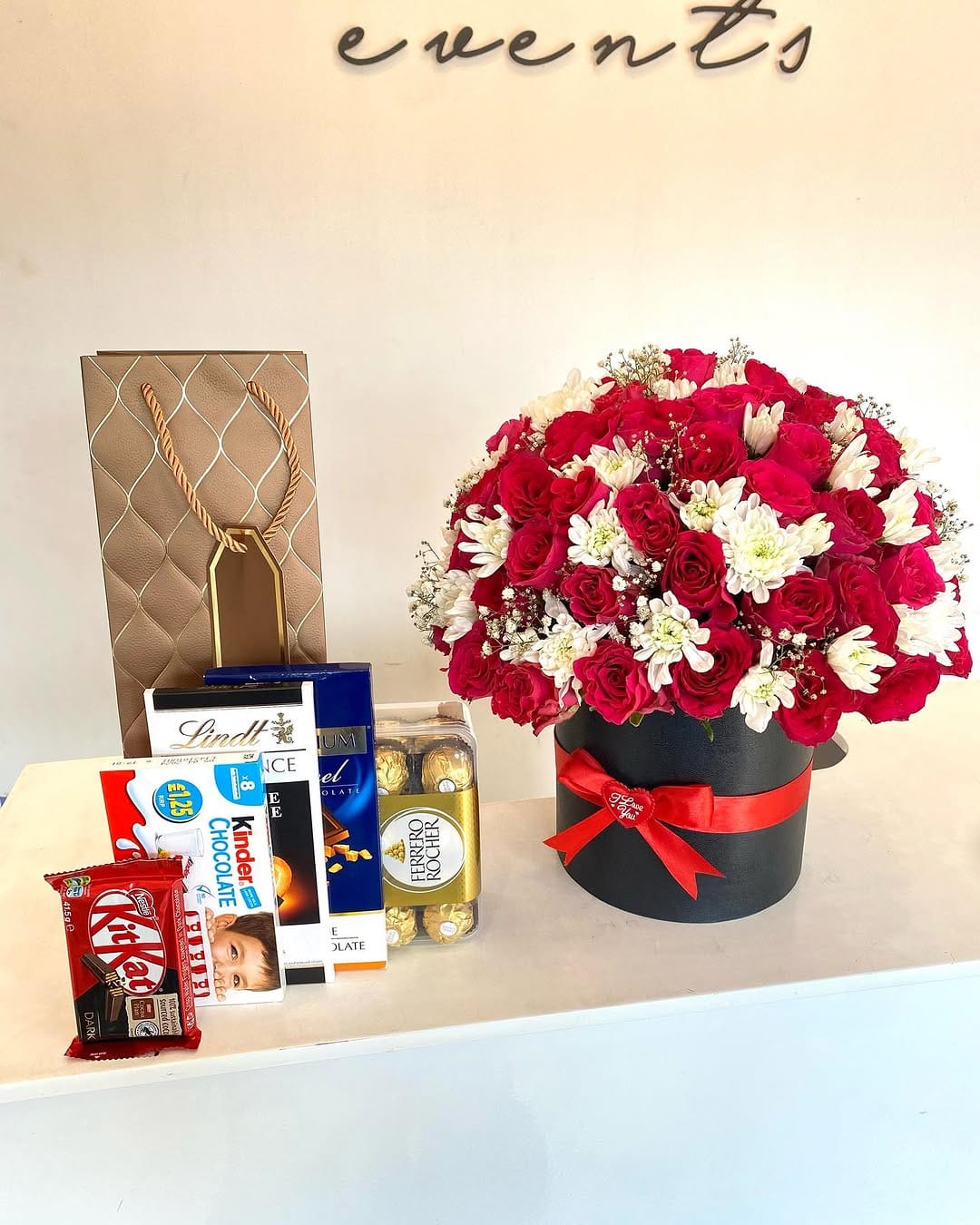 Post 2 by Flowers & Gifts arrangement on Instagram (image)