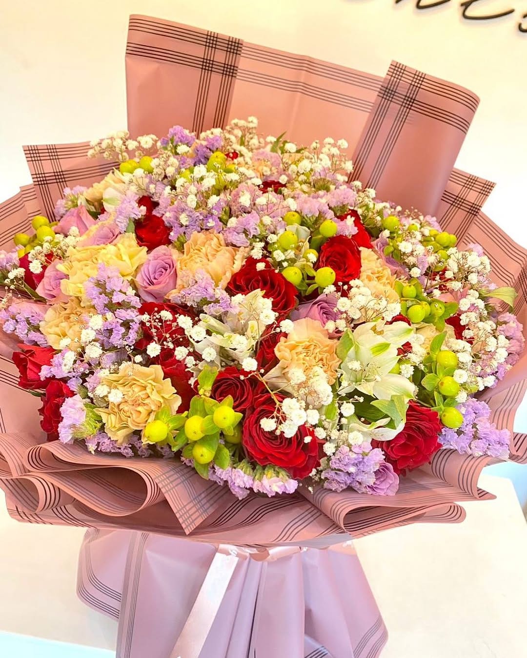 Post 5 by Flowers & Gifts arrangement on Instagram (image)