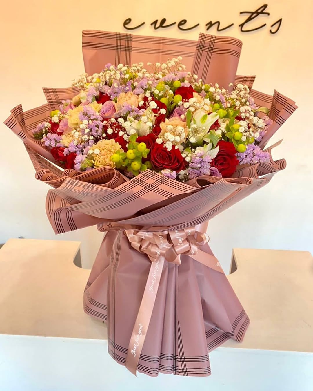 Post 6 by Flowers & Gifts arrangement on Instagram (image)