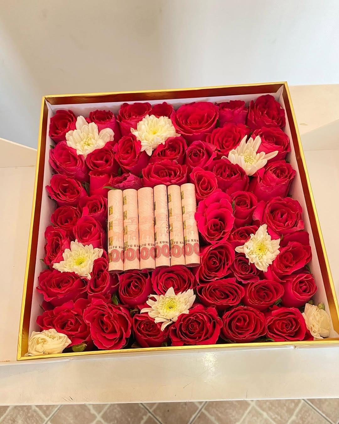 Post 9 by Flowers & Gifts arrangement on Instagram (image)