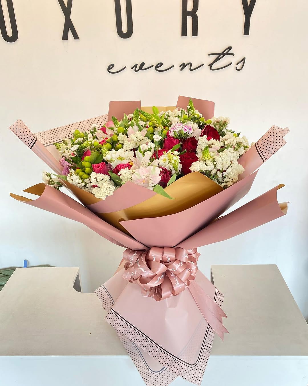 Post 8 by Flowers & Gifts arrangement on Instagram (image)