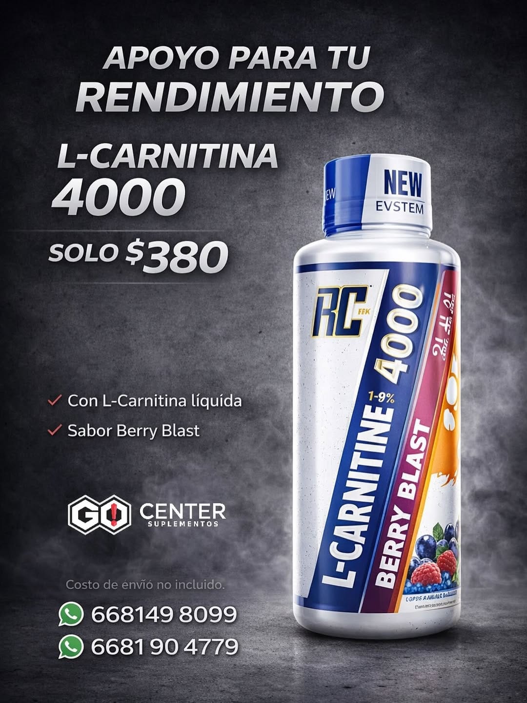 Post 3 by GoCenterSuplementos on Instagram (image)