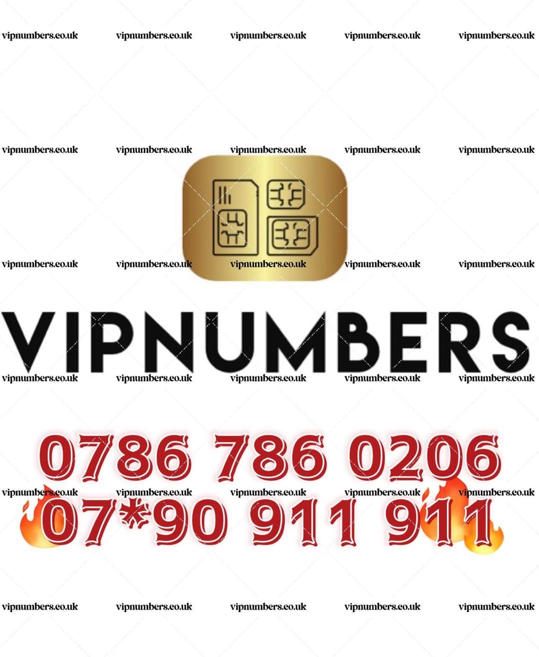 Post 3 by UK Gold Numbers For Sale on Instagram (image)