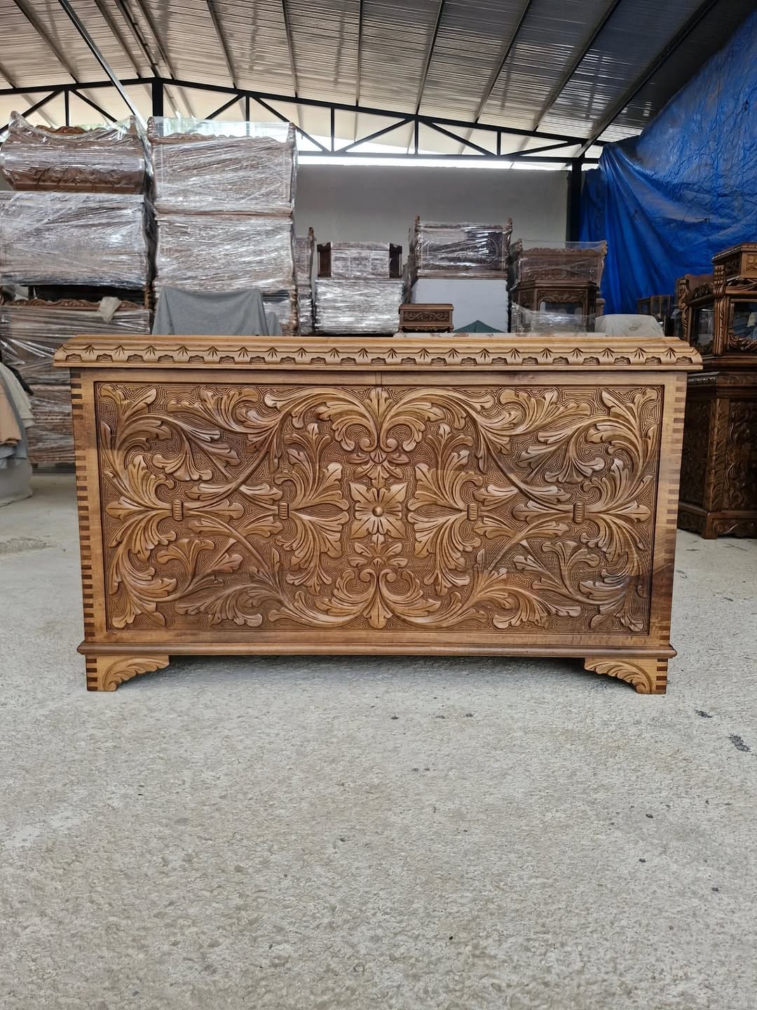 Post 7 by Sandıkçı Yaşar El Oyması Çeyiz Sandığı, Sehpa, Takı Kutuları on Instagram (carousel)