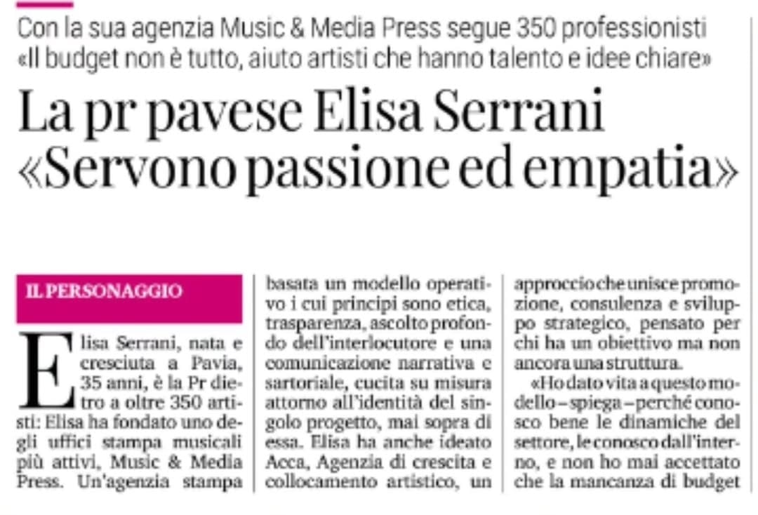 Post 9 by Music & Media Ufficio Stampa on Instagram (carousel)
