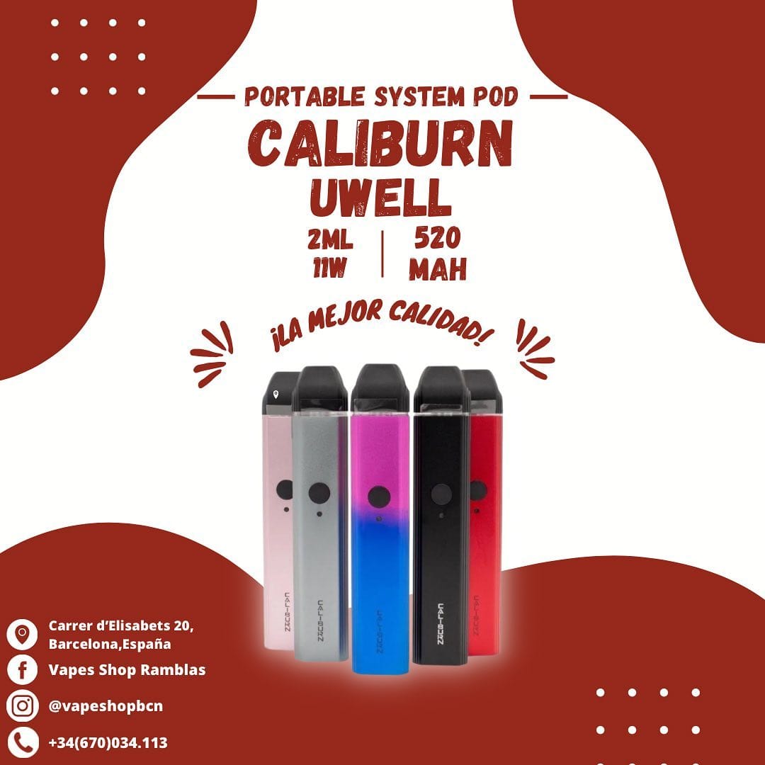 Post 3 by VapeShopBCN on Instagram (image)