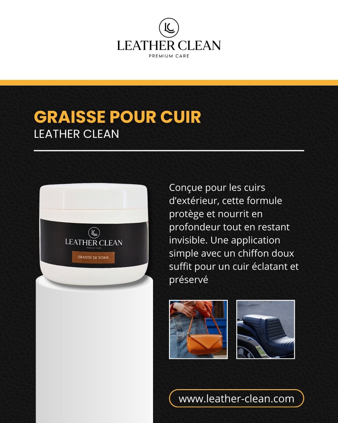 Post 2 by Leather Clean I Premium Care on Instagram (image)