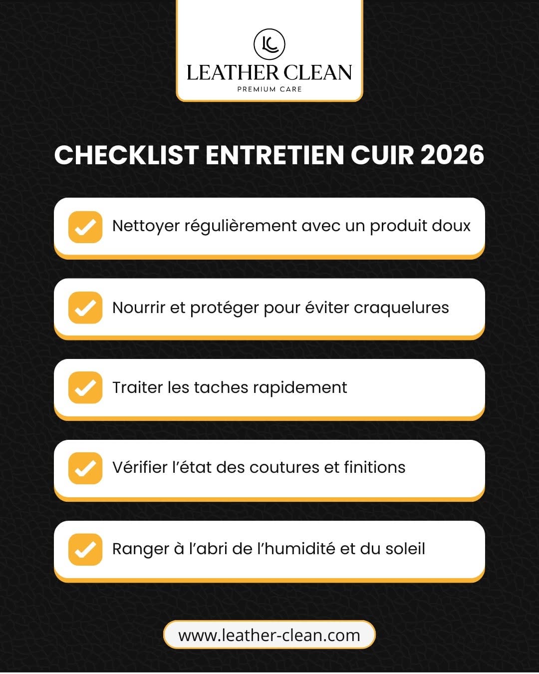 Post 4 by Leather Clean I Premium Care on Instagram (image)