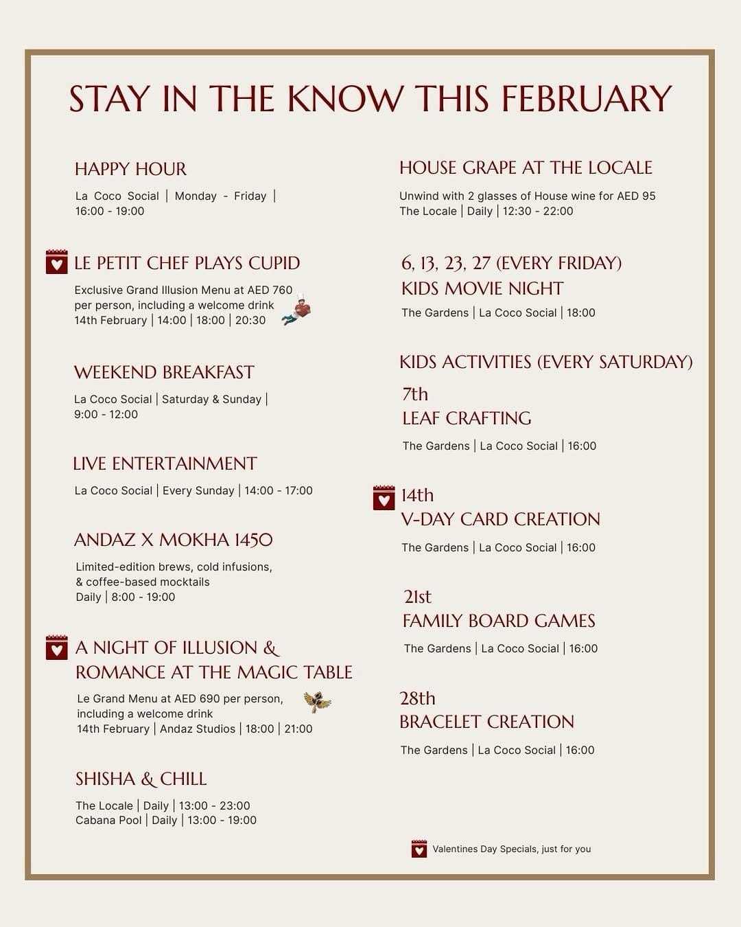 Post 2 by Andaz Dubai The Palm on Instagram (image)