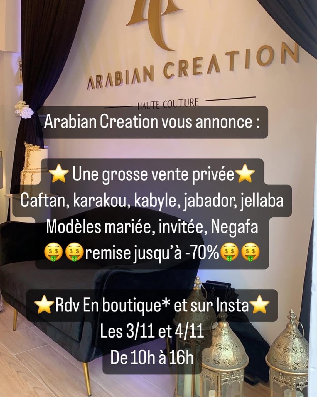 Post 1 by Arabian Creation on Instagram (image)