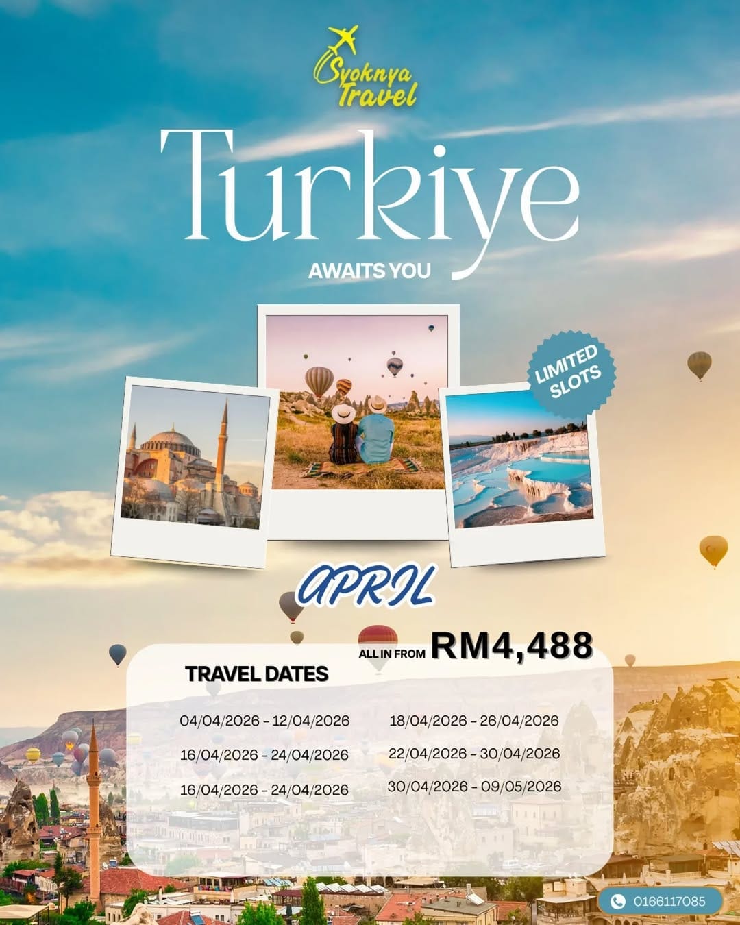 Post 3 by SYOKNYA TRAVEL SDN. BHD. (1236193-X) on Instagram (carousel)