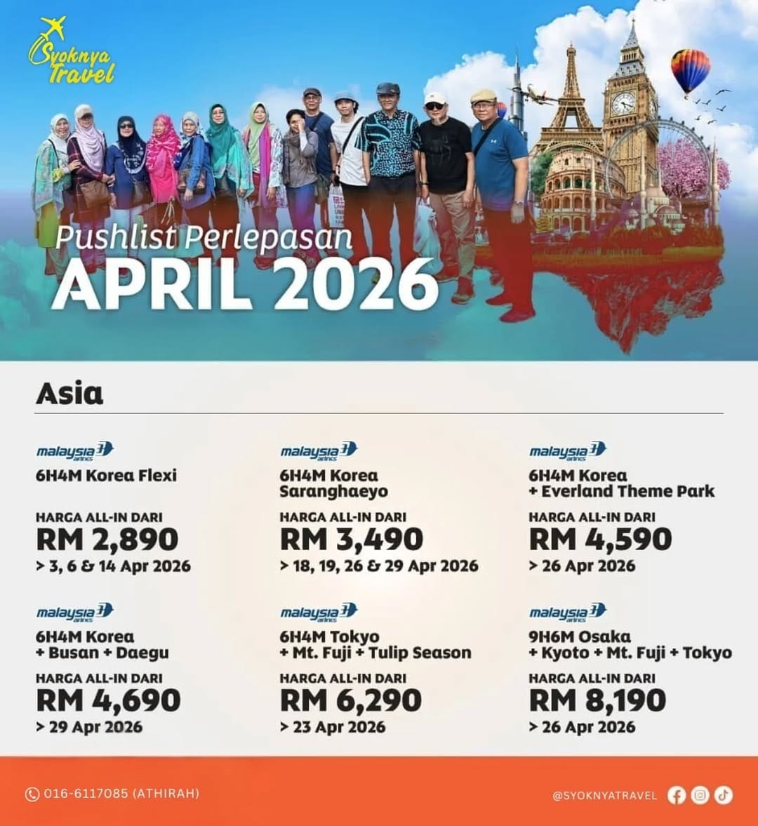 Post 5 by SYOKNYA TRAVEL SDN. BHD. (1236193-X) on Instagram (carousel)