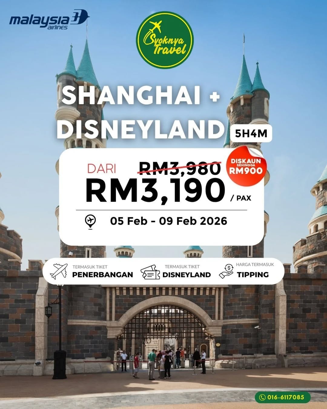 Post 7 by SYOKNYA TRAVEL SDN. BHD. (1236193-X) on Instagram (image)