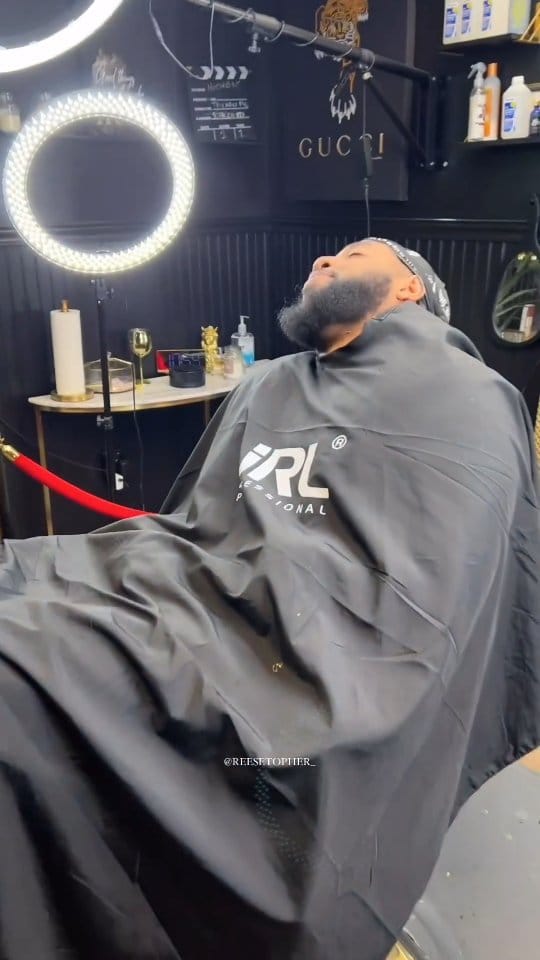 Post 10 by #HoustonBarber @huestensbarbershop on Instagram (video)