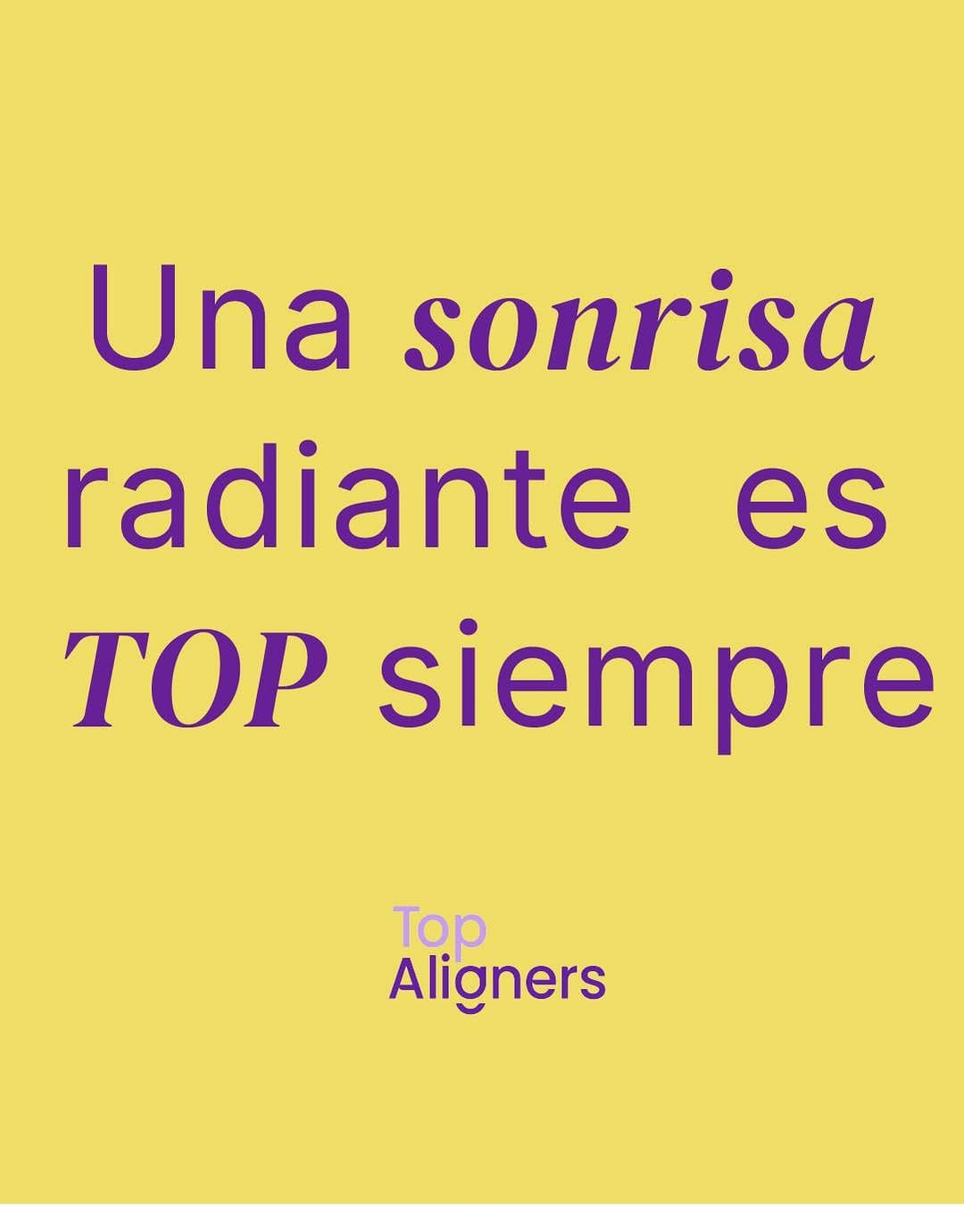 Post 5 by Top Aligners | Alineadores invisibles on Instagram (image)