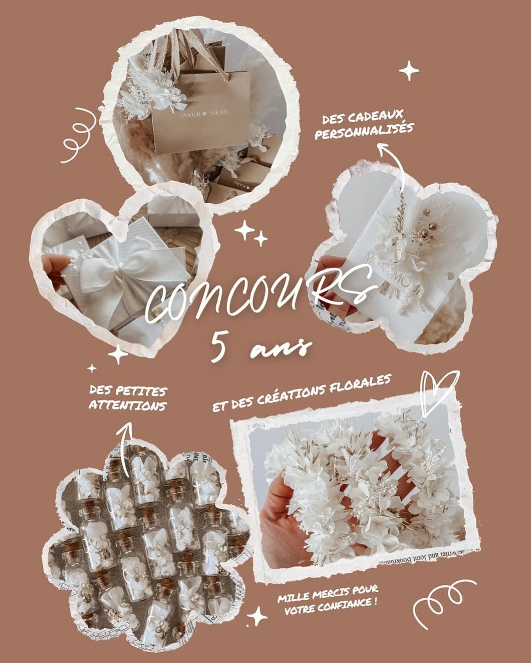 Post 9 by Anaëlle | Cadeaux personnalisés & créations florales on Instagram (image)