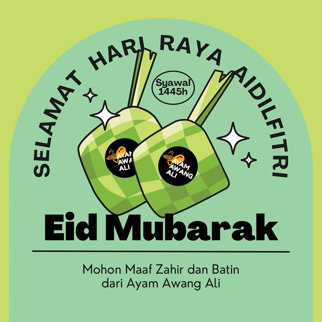 Post 5 by AYAM AWANG ALI 🍗✨ on Instagram (image)
