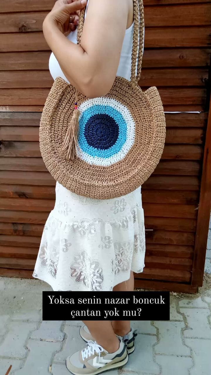 Post 2 by hasır çanta / kordon supla / sepet / ıslak keçe aksesuarlar on Instagram (video)
