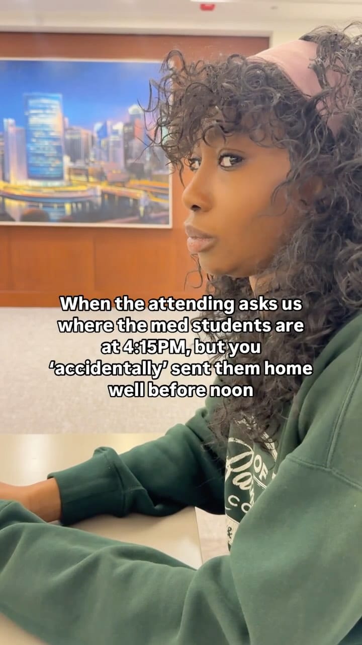 Post 10 by Tolu, MD | Psychiatry Resident | Chicago Content Creator on Instagram (video)