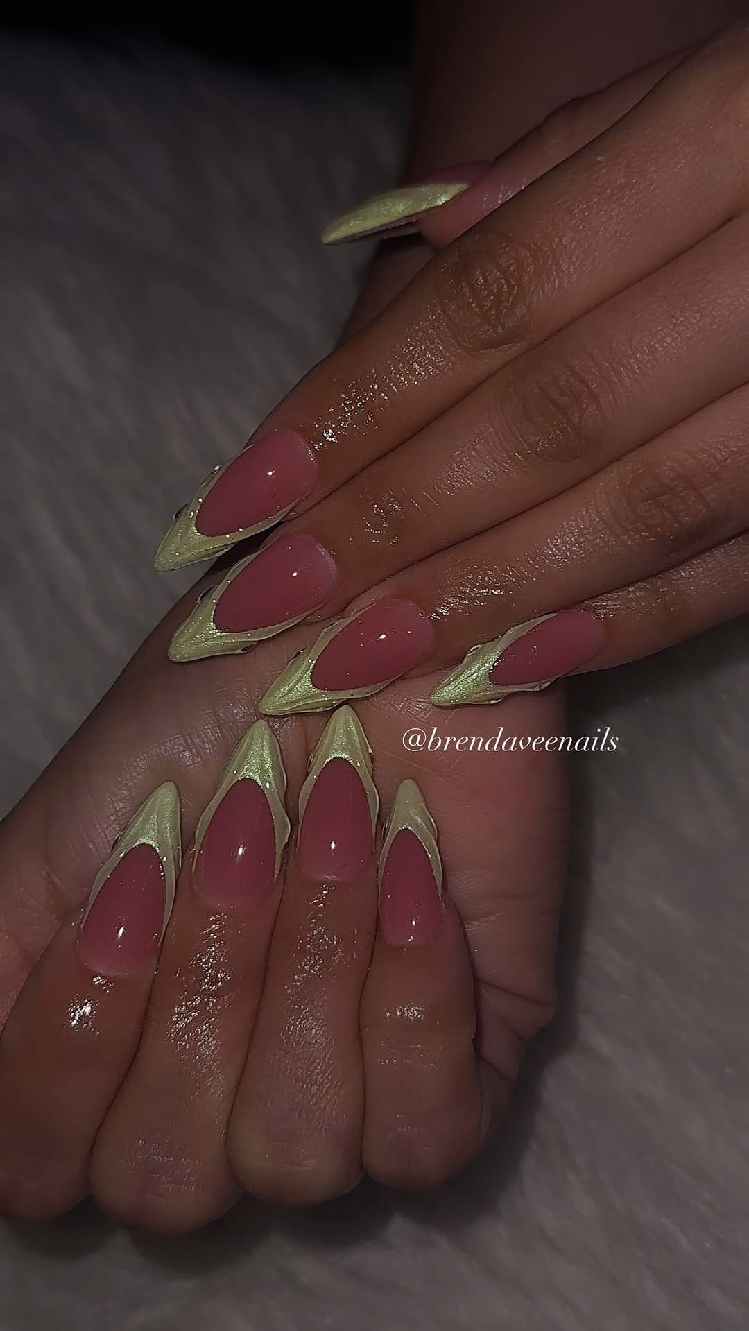 Post 3 by BrendaVee Nails 💅 on Instagram (video)