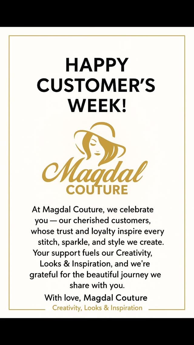 Post 3 by magdal couture on Instagram (video)