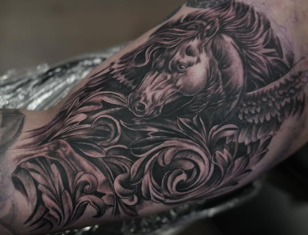 Post 3 by Stallions And Galleons Tattoo on Instagram (image)