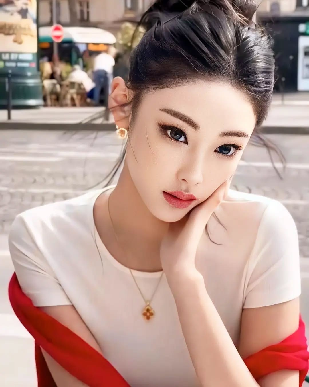 Post 6 by 패션 헤즐리 💕 on Instagram (image)