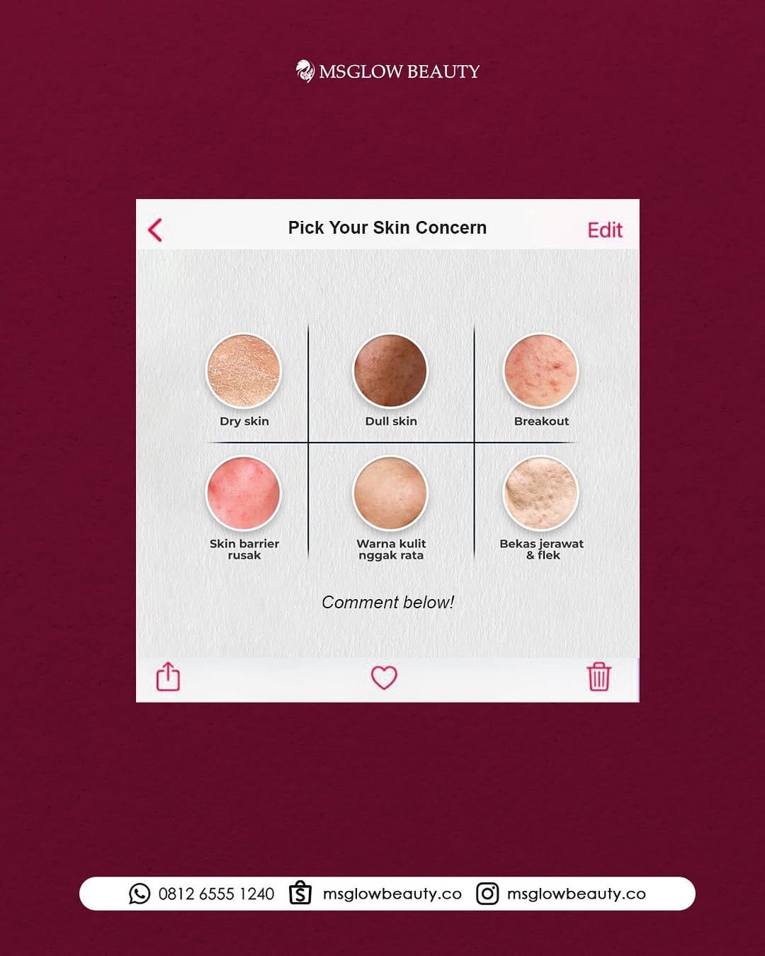 Post 9 by MS GLOW MEDAN DISTRIBUTOR on Instagram (image)