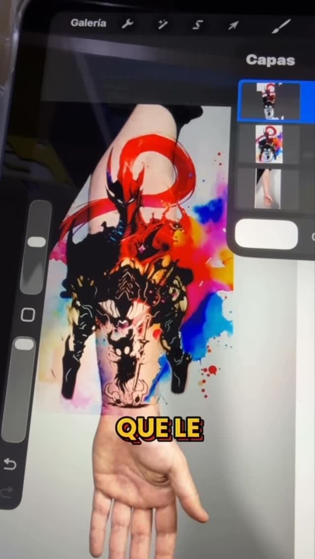 Post 6 by Rainbow Tattoo on Instagram (video)
