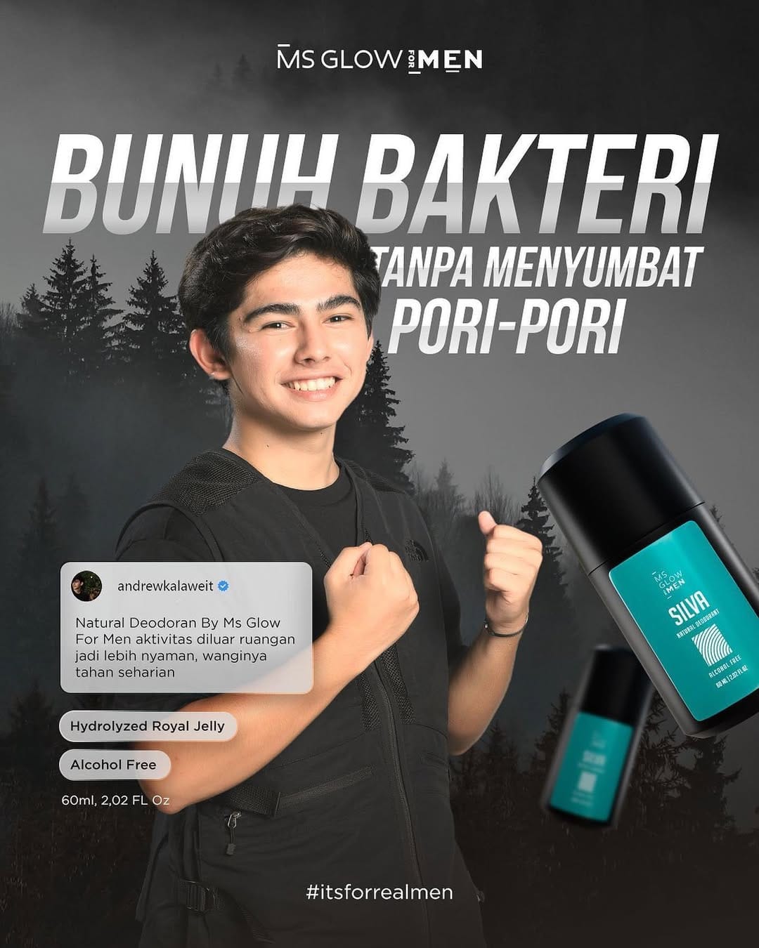 Post 1 by MS Glow For Men on Instagram (image)
