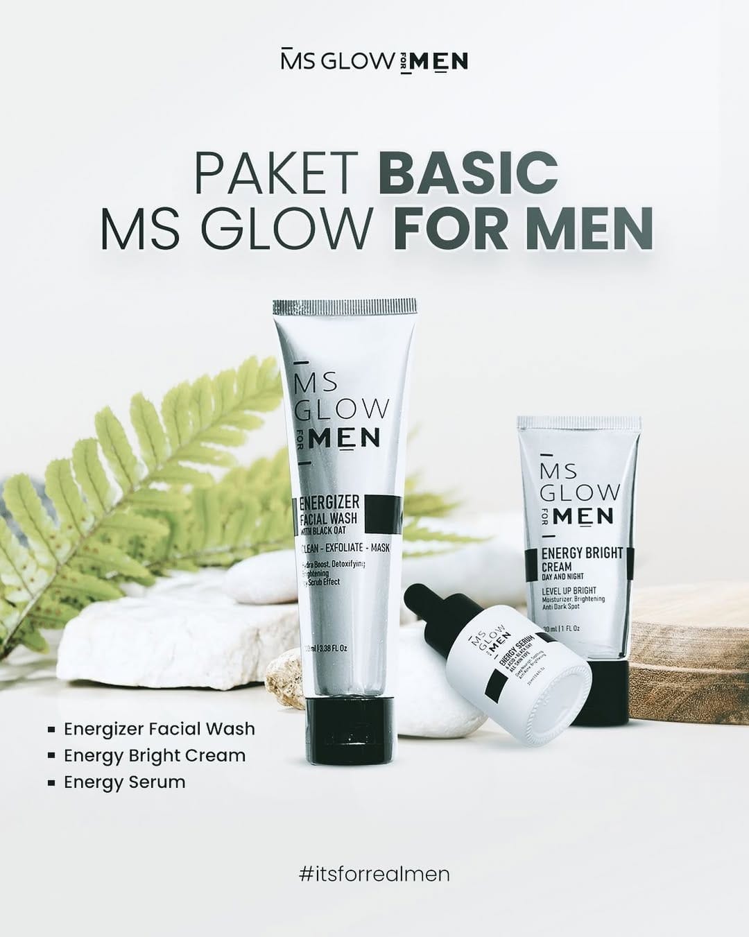 Post 3 by MS Glow For Men on Instagram (image)