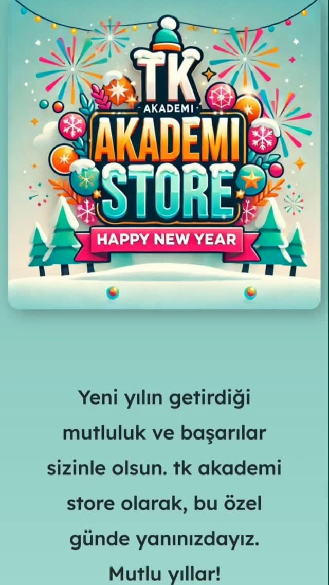 Post 8 by T.K akademi  mağazası on Instagram (video)