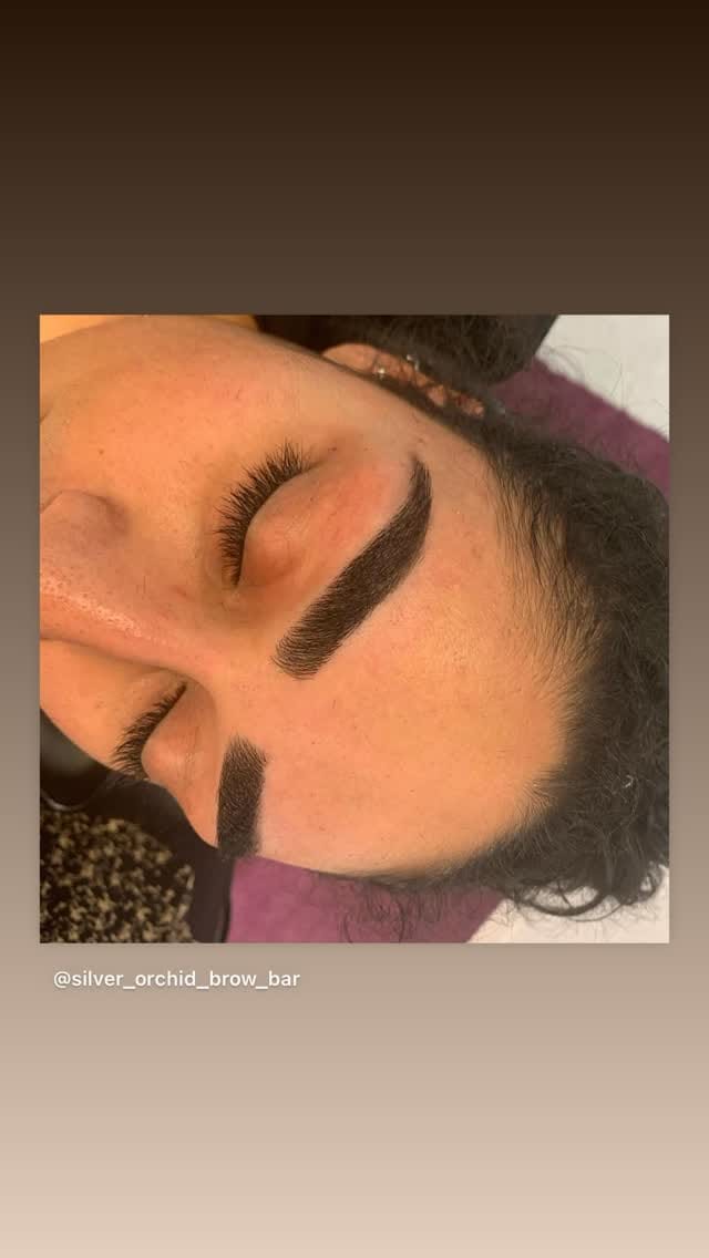 Post 8 by Silver orchid brow bar. (Vancouver +Abbotsford) on Instagram (video)