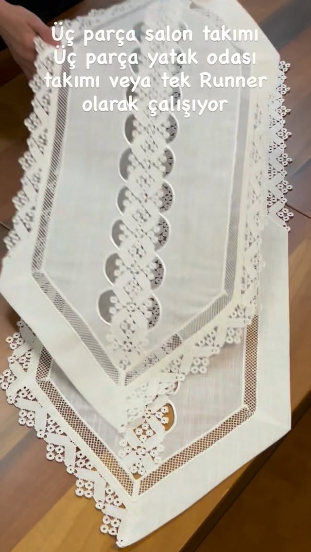 Post 2 by Cemre-dantel-evi on Instagram (video)