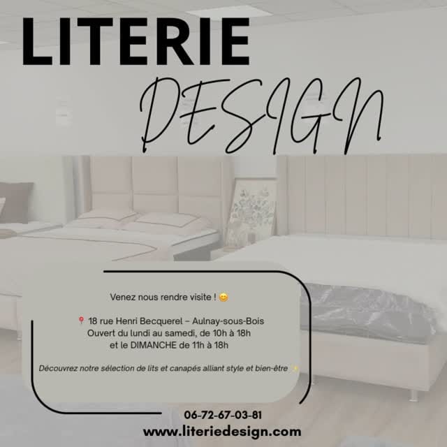 Post 9 by Literie Design on Instagram (video)