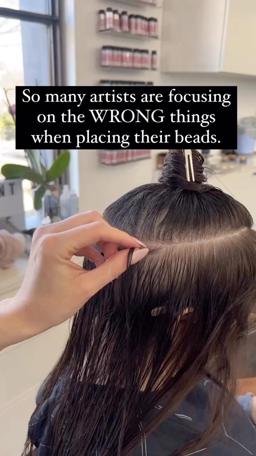 Post 9 by Hair Extension Specialists on Instagram (video)