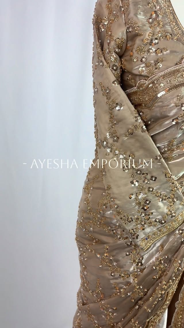 Post 4 by Ayesha Saree emporium on Instagram (video)