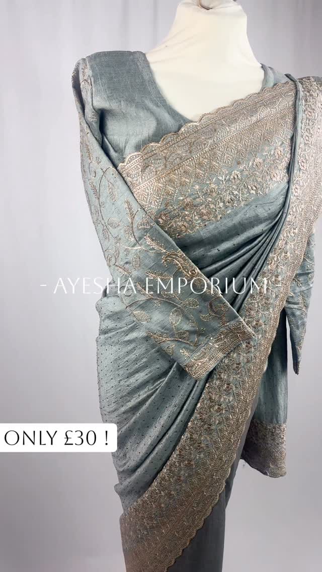Post 7 by Ayesha Saree emporium on Instagram (video)