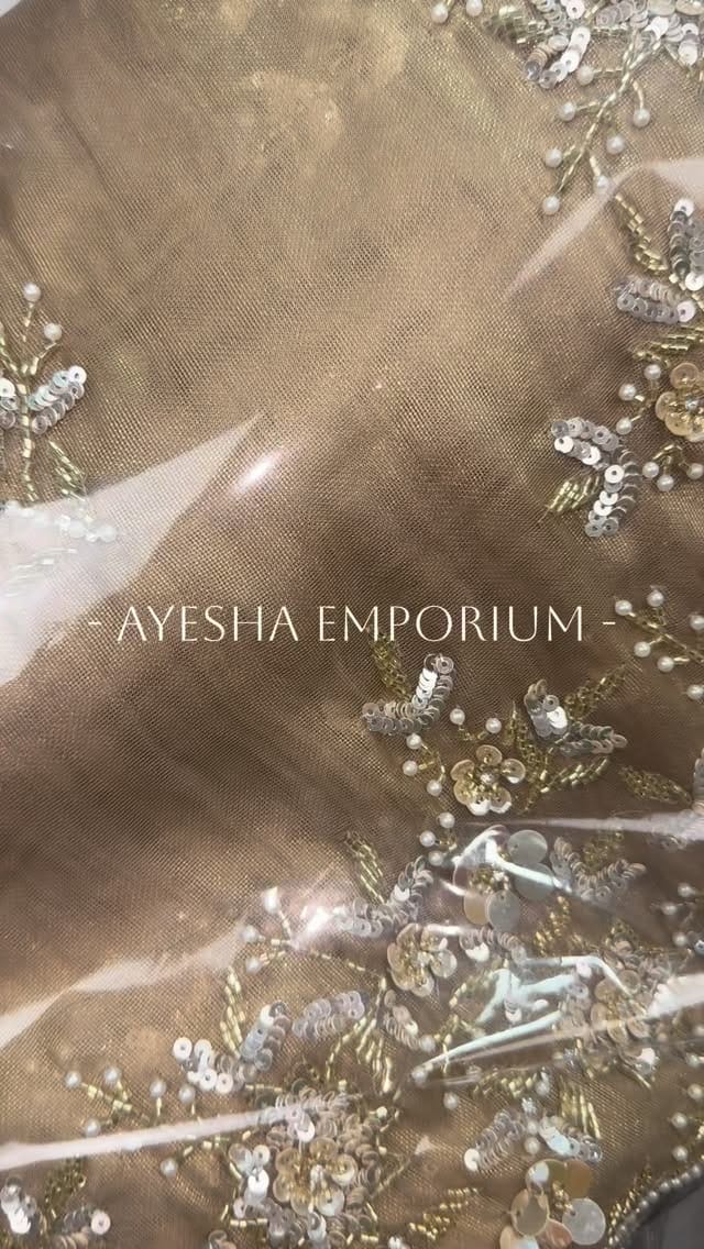 Post 3 by Ayesha Saree emporium on Instagram (video)