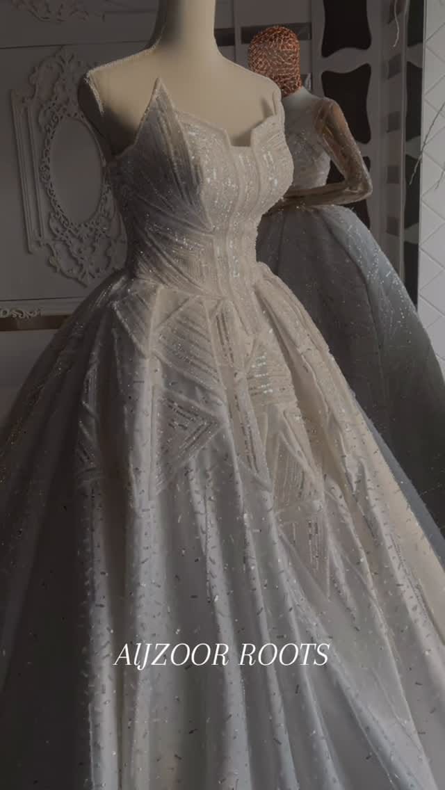 Post 1 by Roots Haute Couture | فساتين الجذور on Instagram (video)
