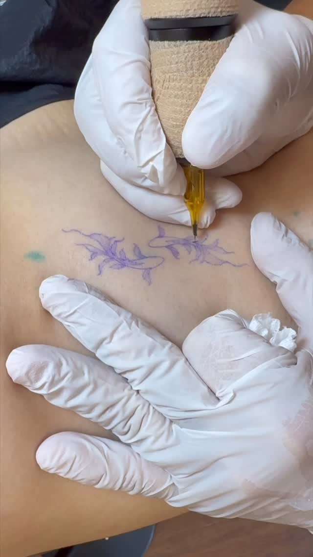 Post 2 by Andy | Fineline tattoo Artist in Hongdae, Seoul, Korea. on Instagram (video)