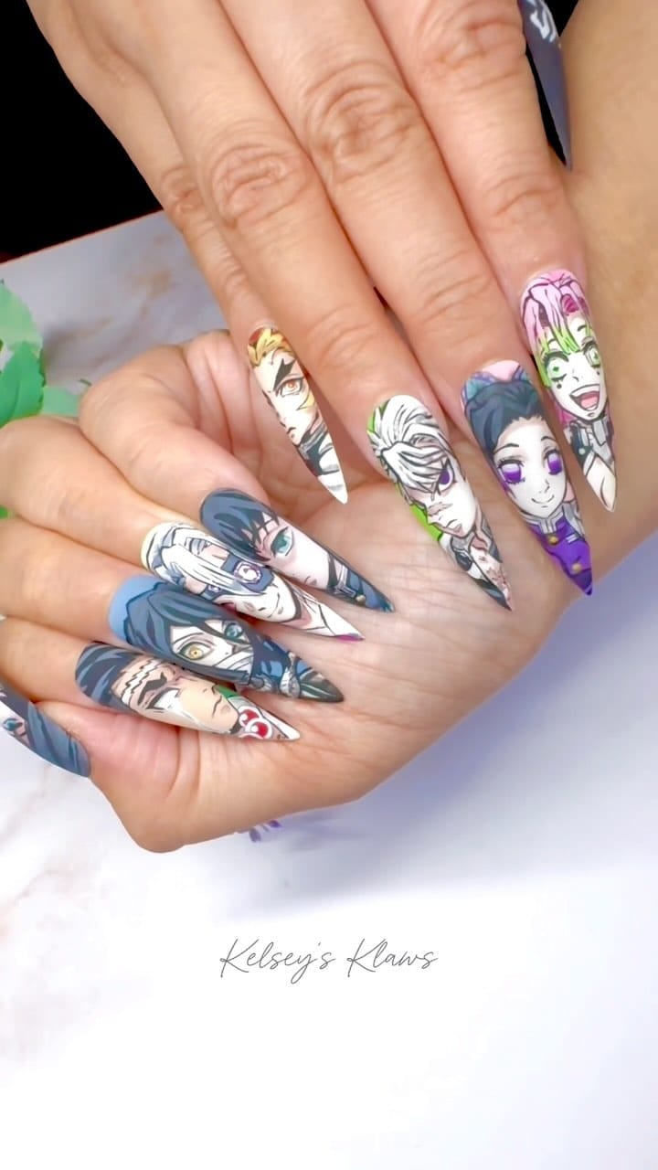 Post 10 by Kelsey’s Klaws Nail Artist on Instagram (video)