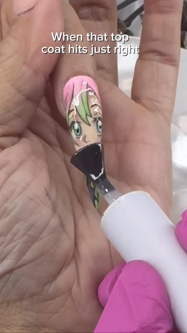 Post 3 by Kelsey’s Klaws Nail Artist on Instagram (video)