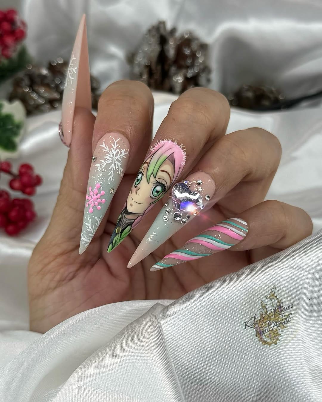 Post 2 by Kelsey’s Klaws Nail Artist on Instagram (image)