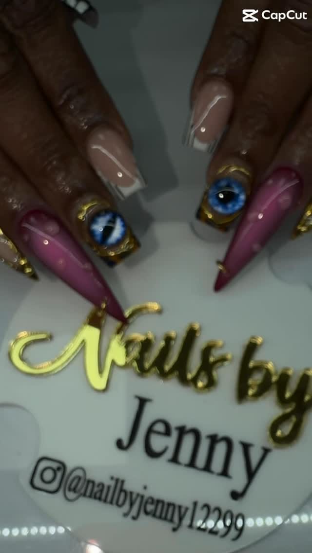 Post 3 by Jenny ( nails by Jenny) on Instagram (video)