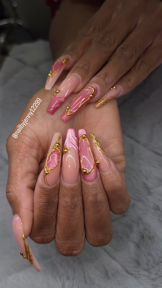Post 5 by Jenny ( nails by Jenny) on Instagram (video)